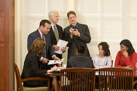 people around a table